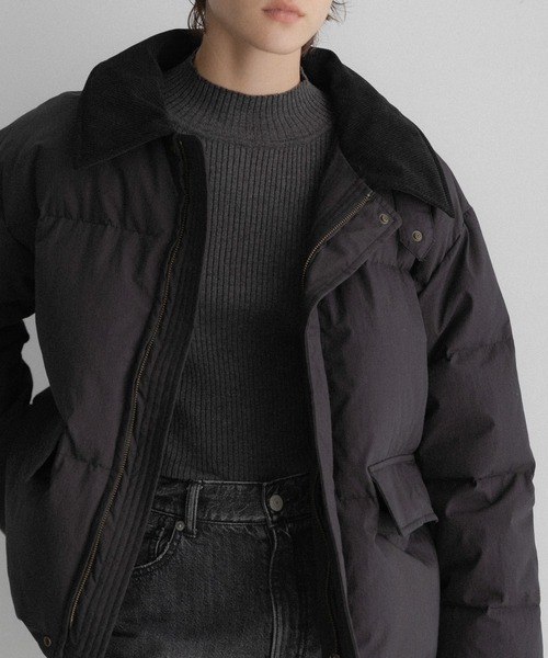 URBAN RESEARCH Sonny Label(アーバンリサーチサニーレーベル)の「グリーンダウンワークジャケット(ダウンジャケット/コート・レディース・ベージュ/ネイビー/カーキ・FREE)」の15枚目の写真