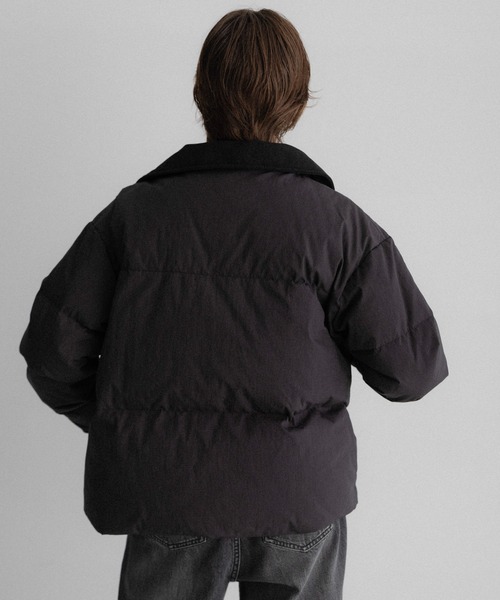 URBAN RESEARCH Sonny Label(アーバンリサーチサニーレーベル)の「グリーンダウンワークジャケット(ダウンジャケット/コート・レディース・ベージュ/ネイビー/カーキ・FREE)」の18枚目の写真