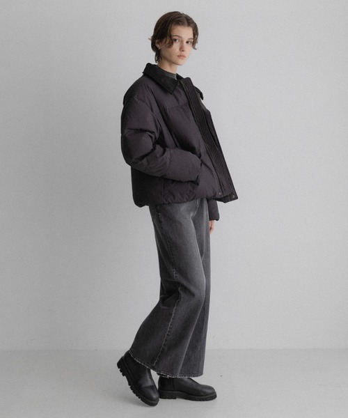 URBAN RESEARCH Sonny Label(アーバンリサーチサニーレーベル)の「グリーンダウンワークジャケット(ダウンジャケット/コート・レディース・ベージュ/ネイビー/カーキ・FREE)」の20枚目の写真