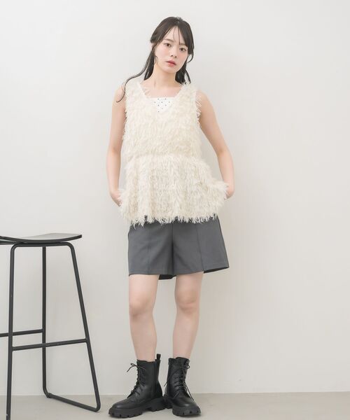RETRO GIRL（レトロガール）の「バミューダパンツ（その他パンツ・レディース・ナチュラル・FREE）」の2枚目の写真