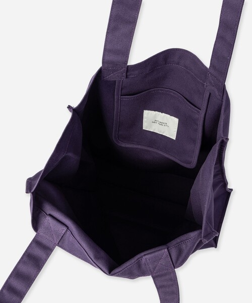 Saturdays NYC（サタデーズ ニューヨークシティ ）の「Established USA Tote Bag（トートバッグ・メンズ・パープル・FREE）」の5枚目の写真