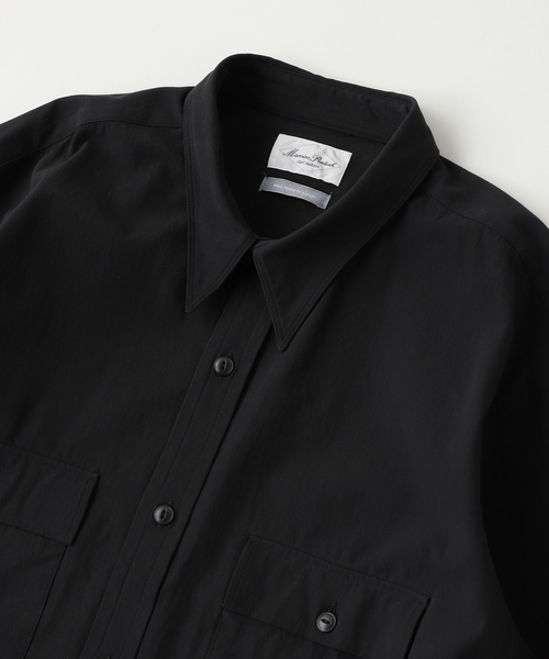 Marvine Pontiak shirt makers（マービンポンティアックシャツメーカーズ）の「Marvine Pontiak / マービンポンティアックシャツメーカーズ Military Work SH（シャツ/ブラウス・メンズ・ブラック・FREE）」の2枚目の写真