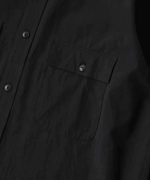 Marvine Pontiak shirt makers（マービンポンティアックシャツメーカーズ）の「Marvine Pontiak / マービンポンティアックシャツメーカーズ Military Work SH（シャツ/ブラウス・メンズ・ブラック・FREE）」の3枚目の写真