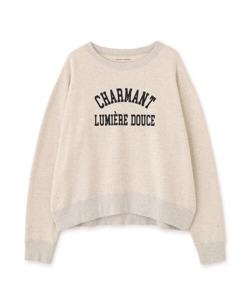 human woman(ヒューマンウーマン)の「◆TSUNAGU裏毛プリントカットソー(Tシャツ/カットソー・レディース・ホワイト系その他/ホワイト・MEDIUM)」の7枚目の写真