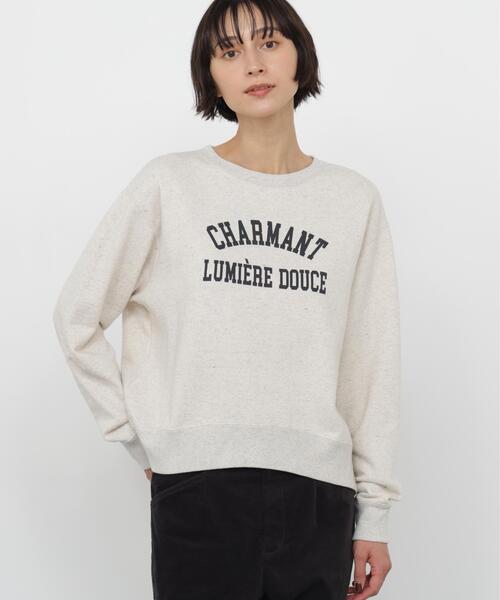 human woman(ヒューマンウーマン)の「◆TSUNAGU裏毛プリントカットソー(Tシャツ/カットソー・レディース・ホワイト系その他/ホワイト・MEDIUM)」の8枚目の写真