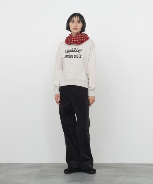 human woman(ヒューマンウーマン)の「◆TSUNAGU裏毛プリントカットソー(Tシャツ/カットソー・レディース・ホワイト系その他/ホワイト・MEDIUM)」の9枚目の写真