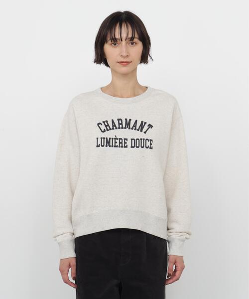 human woman(ヒューマンウーマン)の「◆TSUNAGU裏毛プリントカットソー(Tシャツ/カットソー・レディース・ホワイト系その他/ホワイト・MEDIUM)」の10枚目の写真
