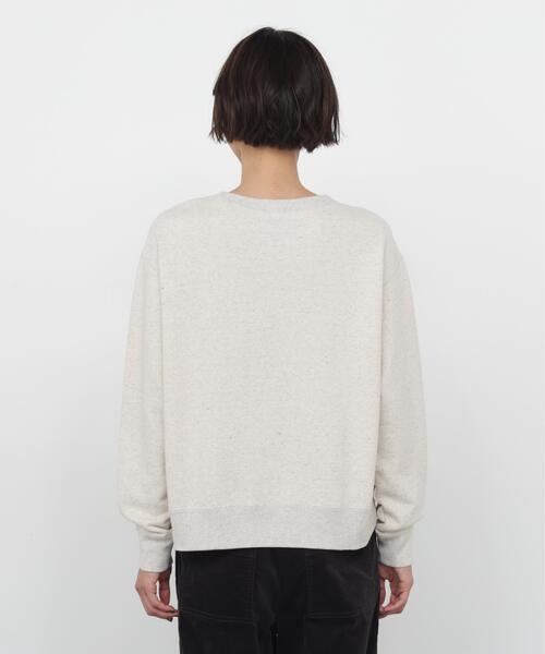 human woman(ヒューマンウーマン)の「◆TSUNAGU裏毛プリントカットソー(Tシャツ/カットソー・レディース・ホワイト系その他/ホワイト・MEDIUM)」の12枚目の写真