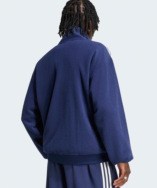 adidas（アディダス）の「adidas/アディダス ORI BOUCLE TT ブークレトラックトップ ファイヤーバード ジャージ トラックジャケット メンズ レディース ダブルジップ ファスナーポケット 2026秋冬 秋服（ジャージ・メンズ・ネイビー/グレー/ブラック・S/M/L/XL）」の8枚目の写真