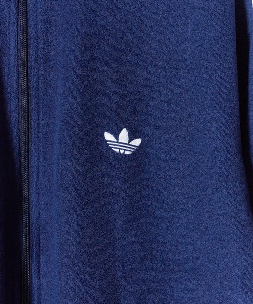 adidas（アディダス）の「adidas/アディダス ORI BOUCLE TT ブークレトラックトップ ファイヤーバード ジャージ トラックジャケット メンズ レディース ダブルジップ ファスナーポケット 2026秋冬 秋服（ジャージ・メンズ・ネイビー/グレー/ブラック・S/M/L/XL）」の20枚目の写真