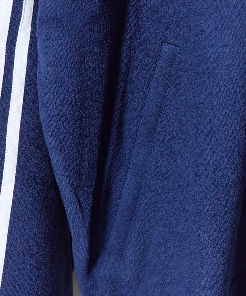 adidas（アディダス）の「adidas/アディダス ORI BOUCLE TT ブークレトラックトップ ファイヤーバード ジャージ トラックジャケット メンズ レディース ダブルジップ ファスナーポケット 2026秋冬 秋服（ジャージ・メンズ・ネイビー/グレー/ブラック・S/M/L/XL）」の21枚目の写真