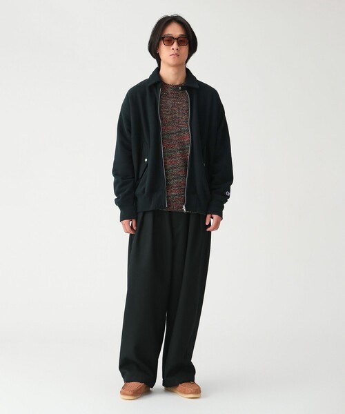 BEAMS(ビームス)の「ワイド 2プリーツ スラックス(その他パンツ・メンズ・ベージュ/ブラック・XL/S/L/M)」の5枚目の写真