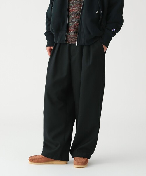 BEAMS(ビームス)の「ワイド 2プリーツ スラックス(その他パンツ・メンズ・ベージュ/ブラック・XL/S/L/M)」の9枚目の写真