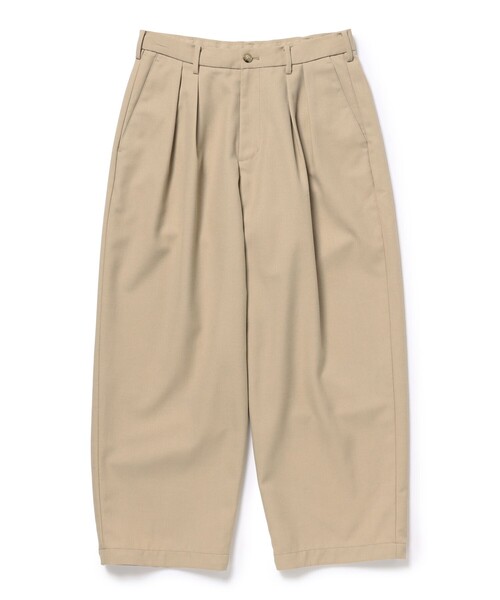 BEAMS(ビームス)の「ワイド 2プリーツ スラックス(その他パンツ・メンズ・ベージュ/ブラック・XL/S/L/M)」の10枚目の写真