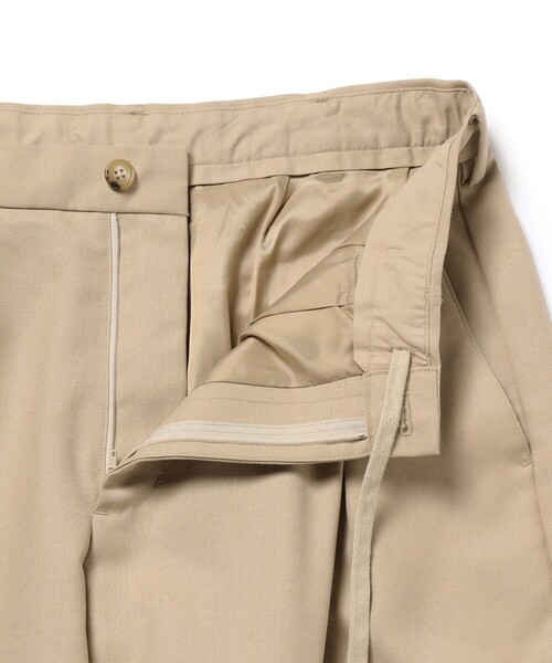 BEAMS(ビームス)の「ワイド 2プリーツ スラックス(その他パンツ・メンズ・ベージュ/ブラック・XL/S/L/M)」の12枚目の写真