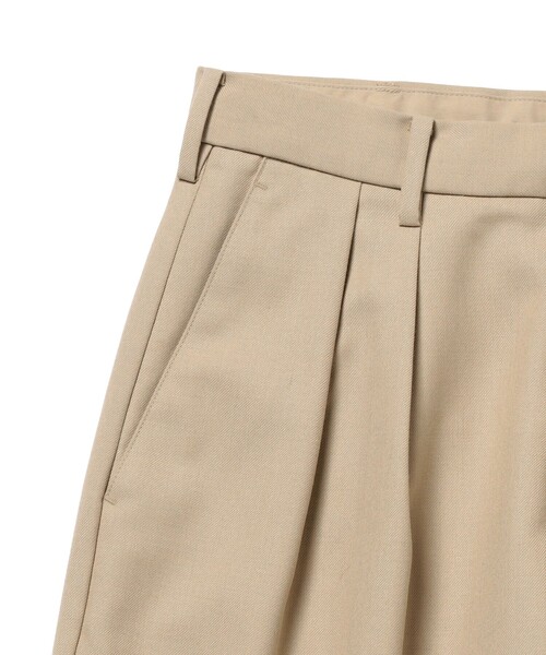 BEAMS(ビームス)の「ワイド 2プリーツ スラックス(その他パンツ・メンズ・ベージュ/ブラック・XL/S/L/M)」の13枚目の写真