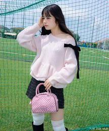 Heather（ヘザー）の「【 MLB 】ペプラムフリルニット 1086722（ニット/セーター）」