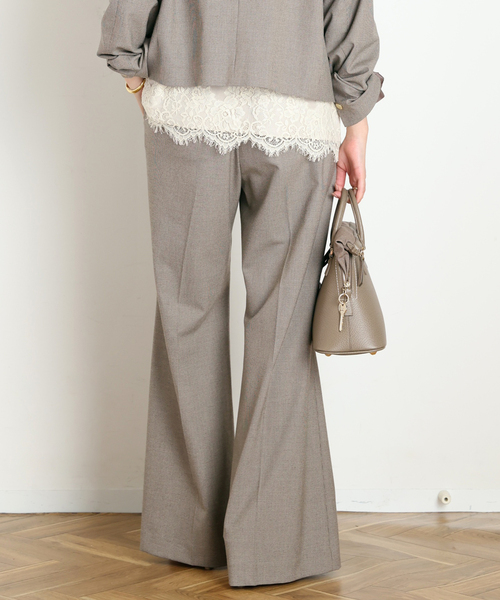 AP STUDIO(エーピーストゥディオ)の「Gioia check slacks(スラックス・レディース・ナチュラル/グレー・38/36/40)」の14枚目の写真
