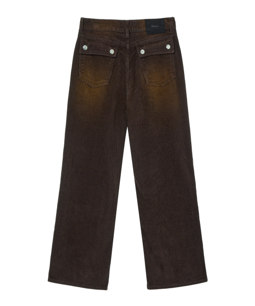 DEINET(ダイニット)の「ストレート起毛コーデュロイパンツ ダークブラウン(その他パンツ・レディース・その他・SMALL/MEDIUM)」の3枚目の写真