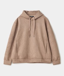 Nowadays by MEN'S BIGI（ナウアデイズバイメンズビギ）の「フェイクスエードプルオーバーパーカー（パーカー）」
