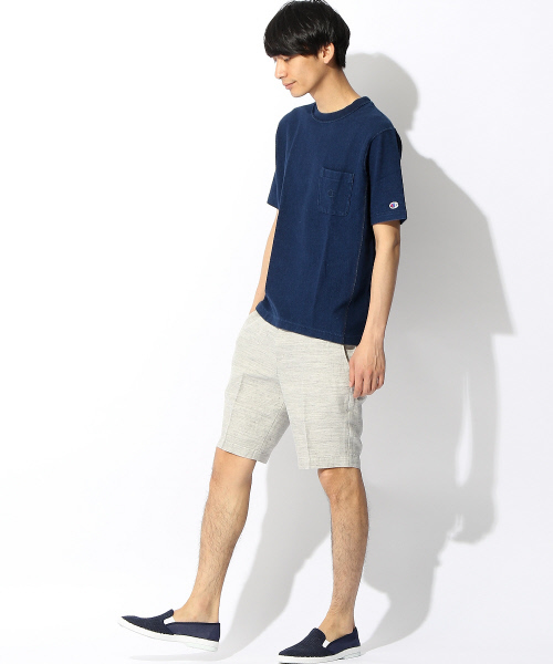 Champion(チャンピオン)の「 【別注】【セットアップ対応】Champion REVERSE WEAVEインディゴT(Tシャツ/カットソー・メンズ・インディゴブルー/ブルー・2/3)」の20枚目の写真