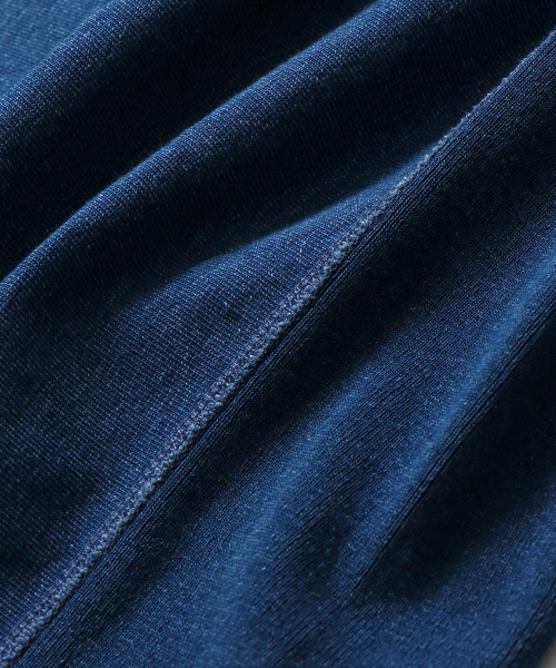 Champion(チャンピオン)の「 【別注】【セットアップ対応】Champion REVERSE WEAVEインディゴT(Tシャツ/カットソー・メンズ・インディゴブルー/ブルー・2/3)」の7枚目の写真