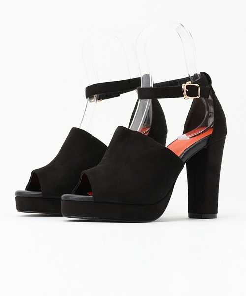 SLY(スライ)の「ANKLE STRAP HEEL SANDAL(サンダル・レディース・オレンジ/ブラック/グレー・LARGE/SMALL/MEDIUM)」の2枚目の写真
