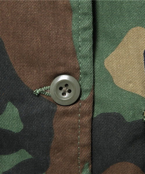 WEGO(ウィゴー)の「WEGO/ワッペンミリタリーシャツ(シャツ/ブラウス・レディース・その他1/ネイビー/カーキ・FREE)」の17枚目の写真