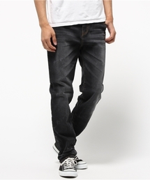 FLAT LIFE（フラットライフ）の「ビンテージ加工 テーパードデニムパンツ（デニムパンツ）」