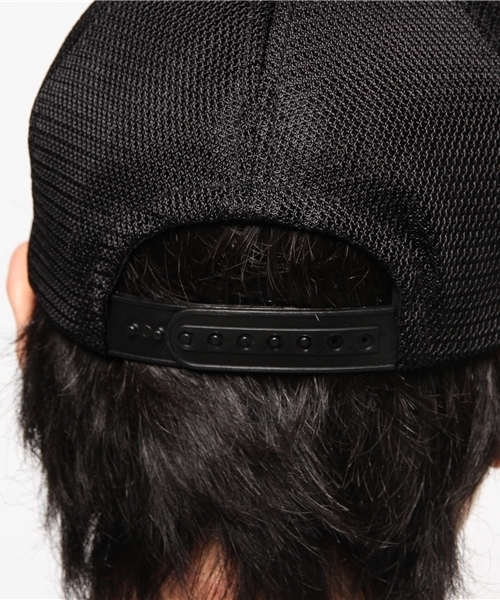 HYSTERIC GLAMOUR（ヒステリックグラマー）の「HYS ASSOCIATION メッシュキャップ（キャップ・メンズ・オレンジ/ブルー/ネイビー/ブラック・FREE）」の12枚目の写真