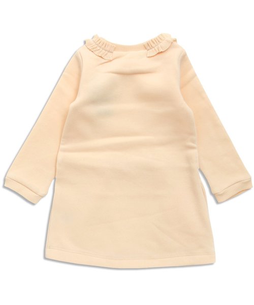 apres les cours（アプレレクール）の「フリル付トレーナーワンピース（ワンピース・キッズ・ネイビー/グレー/ベージュ・140/130/110/100/120/80/90）」の8枚目の写真