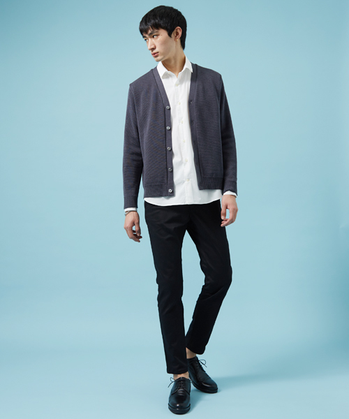 STUDIOUS（ステュディオス）の「タイプライターバイオシャツ（シャツ/ブラウス・メンズ・ホワイト/グレー/ネイビー・2/1/3）」の13枚目の写真