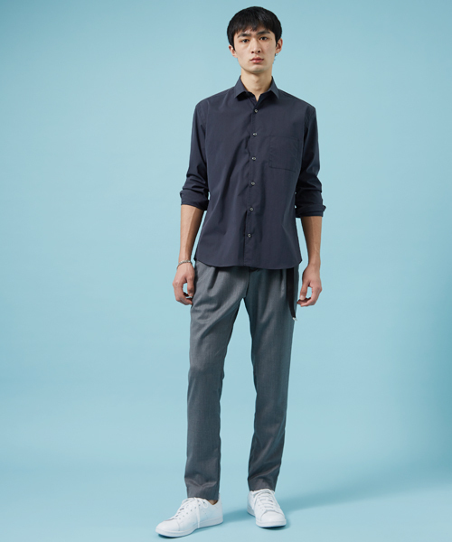 STUDIOUS（ステュディオス）の「タイプライターバイオシャツ（シャツ/ブラウス・メンズ・ホワイト/グレー/ネイビー・2/1/3）」の15枚目の写真