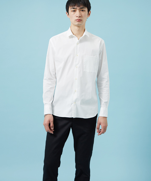 STUDIOUS（ステュディオス）の「タイプライターバイオシャツ（シャツ/ブラウス・メンズ・ホワイト/グレー/ネイビー・2/1/3）」の17枚目の写真