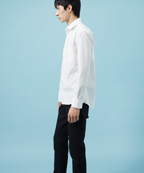 STUDIOUS（ステュディオス）の「タイプライターバイオシャツ（シャツ/ブラウス・メンズ・ホワイト/グレー/ネイビー・2/1/3）」の18枚目の写真