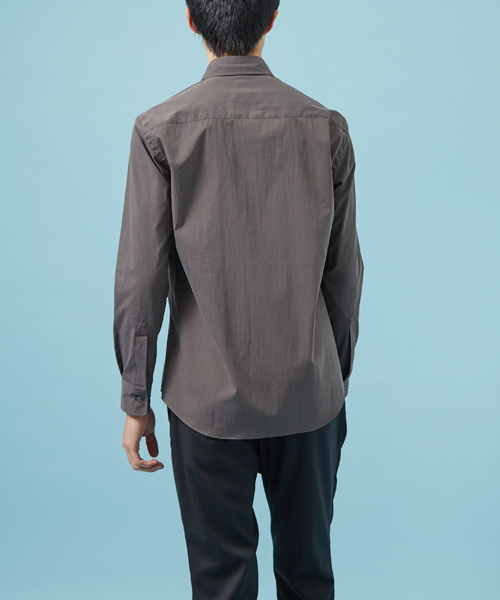 STUDIOUS（ステュディオス）の「タイプライターバイオシャツ（シャツ/ブラウス・メンズ・ホワイト/グレー/ネイビー・2/1/3）」の11枚目の写真