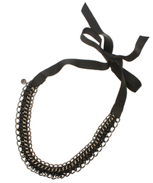 BEAUTY&YOUTH UNITED ARROWS | BY ビッグチェーンリボンネックレス ◆(ネックレス)