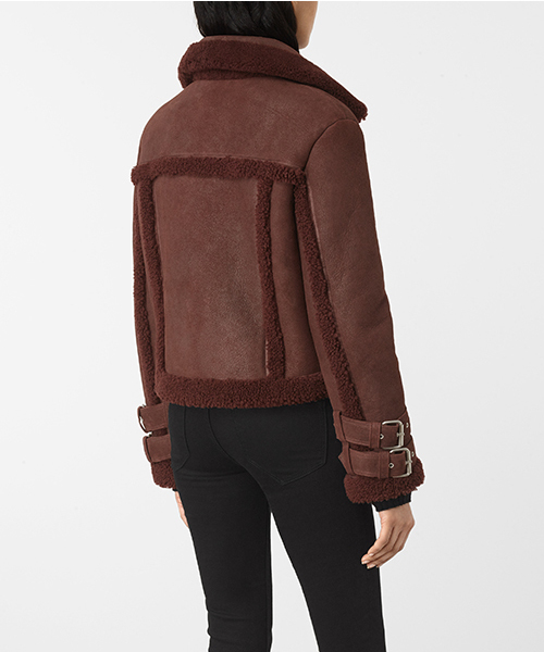 ALLSAINTS（オールセインツ）の「ASHER SHEARLING BIKER