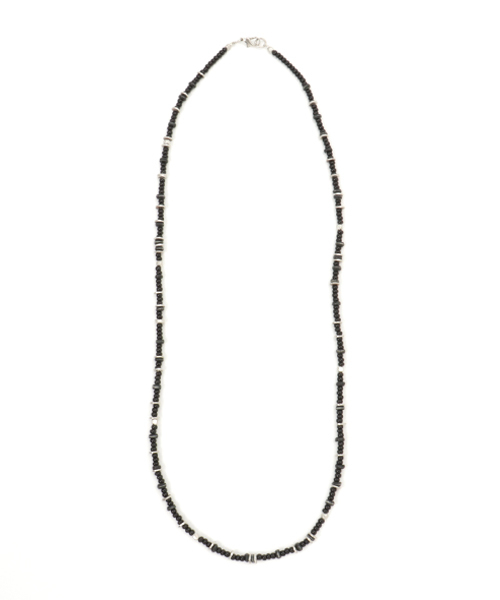 JACKROSE(ジャックローズ)の「ビーズロングネックレス(ネックレス・メンズ・レッド/ブラック・フリー)」の2枚目の写真