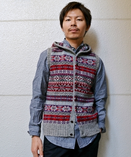 Jamieson's ベスト　フード ベスト Jamieson's ベスト フード ベスト 【公式通販】