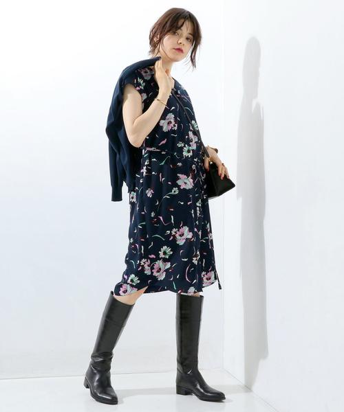 極美品 ユナイテッドアローズ 別注 BRISEMY フラワープリントワンピース 極美品 ユナイテッドアローズ 別注 BRISEMY フラワープリント