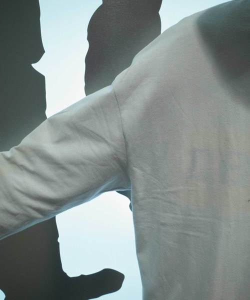 rovtski（ロフトスキー）の「rovtski 【ビッグシルエット】LINEN COTTON SOLID MAXI LENGTH BIG SOUT/7C17062307（ステンカラーコート・メンズ・ライトグレー/ネイビー/スミクロ・FREE）」の12枚目の写真