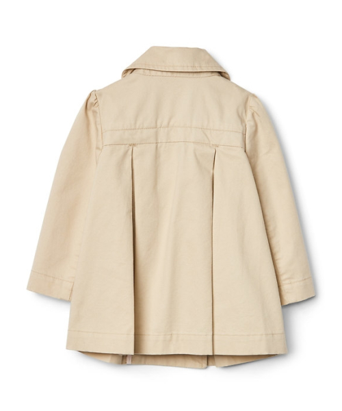 GAP（ギャップ）の「Gap プリーツ トレンチコート（トレンチコート・キッズ・ベージュ・80ｃｍ/70cm/90cm/60cm）」の3枚目の写真