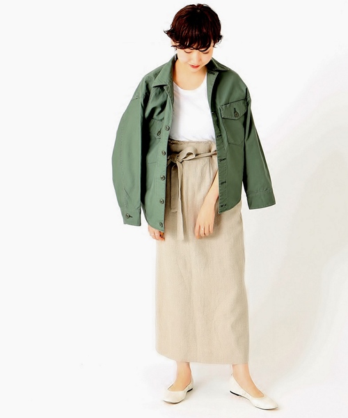 plage(プラージュ)の「製品加工 アーミーシャツ◆(シャツ/ブラウス・レディース・カーキ・FREE)」の3枚目の写真