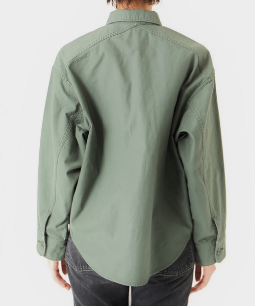plage(プラージュ)の「製品加工 アーミーシャツ◆(シャツ/ブラウス・レディース・カーキ・FREE)」の6枚目の写真