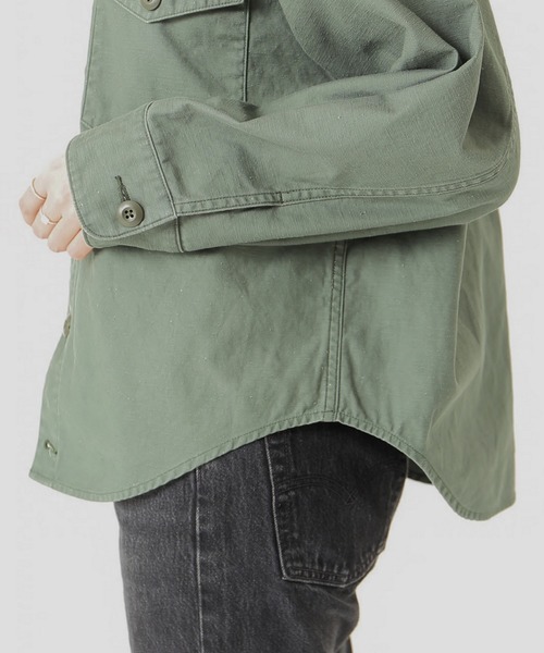 plage(プラージュ)の「製品加工 アーミーシャツ◆(シャツ/ブラウス・レディース・カーキ・FREE)」の9枚目の写真