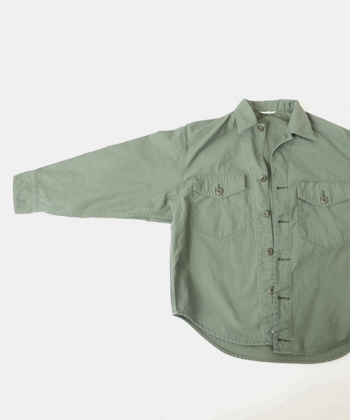 plage(プラージュ)の「製品加工 アーミーシャツ◆(シャツ/ブラウス・レディース・カーキ・FREE)」の11枚目の写真