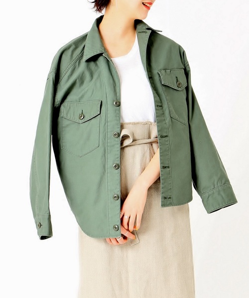 plage(プラージュ)の「製品加工 アーミーシャツ◆(シャツ/ブラウス・レディース・カーキ・FREE)」の19枚目の写真