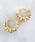 TONE SELECT GOODS�i�g�[���Z���N�g�O�b�Y�j�́u�ymarinaJEWELRY�z14kgf/pti GOLD square metal*wrapped hoop earring�i�C�������O�j�v�b�S�[���h