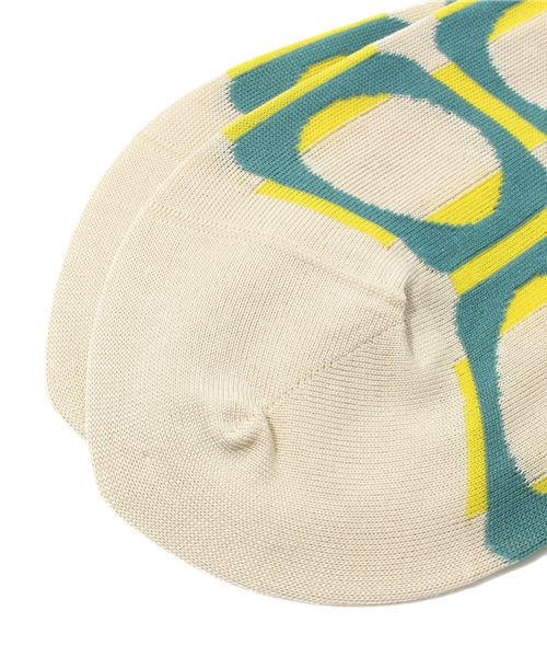 Demi-Luxe BEAMS（デミルクス ビームス）の「○ANTIPAST / パスザオーバル ソックス（ソックス/靴下・レディース・ピンク/グリーン・ONE SIZE）」の4枚目の写真